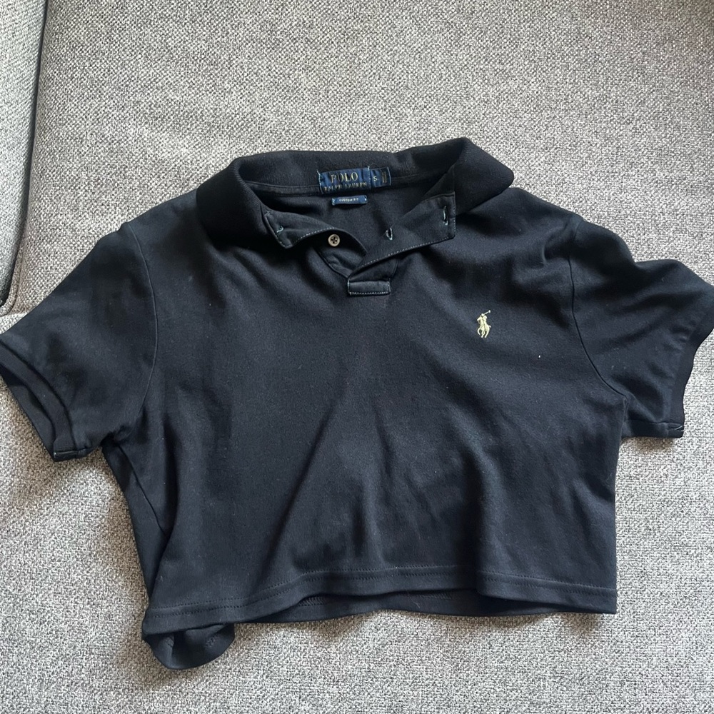 Ralph Lauren Black Polo Shirt